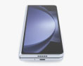 Samsung Galaxy Z Fold 5 Icy Blue Modello 3D